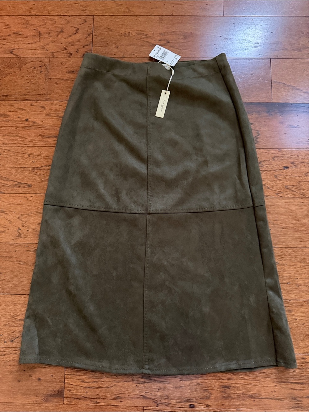 NWT Max Studio Sage Green skirt-large